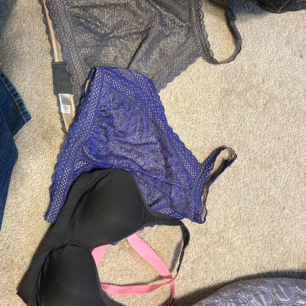 3 size medium bralettes